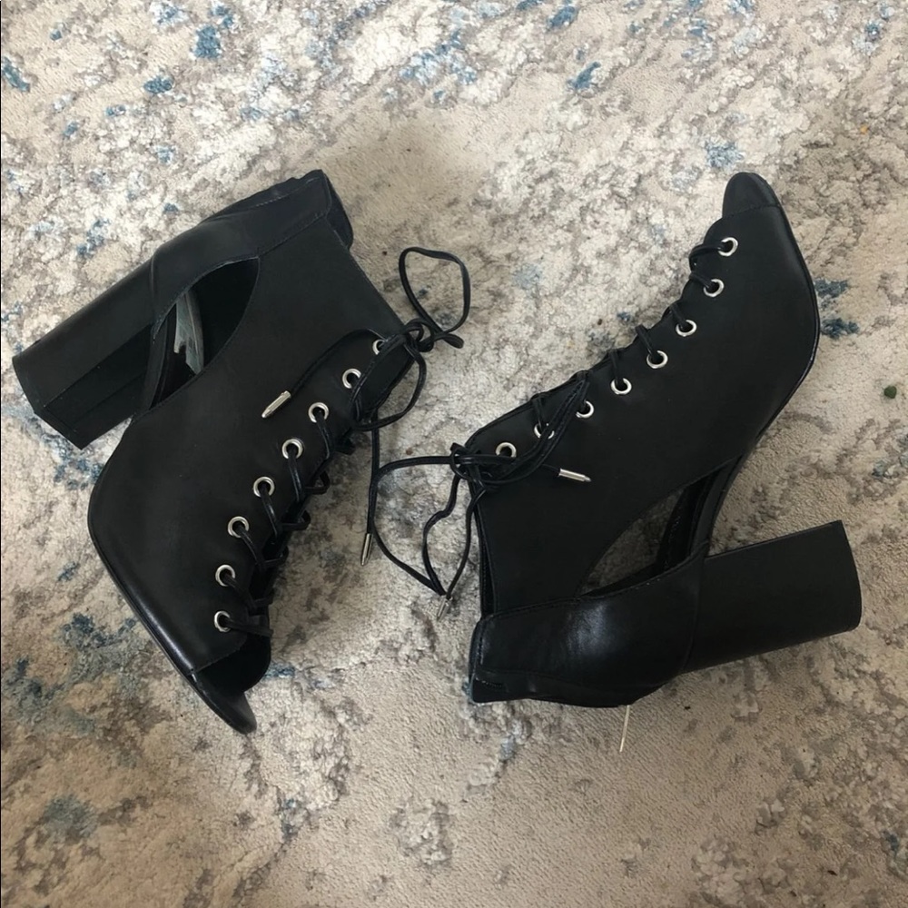Black heels